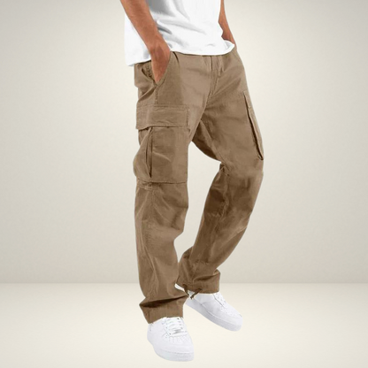 Pantalon cargo homme coton Confortable