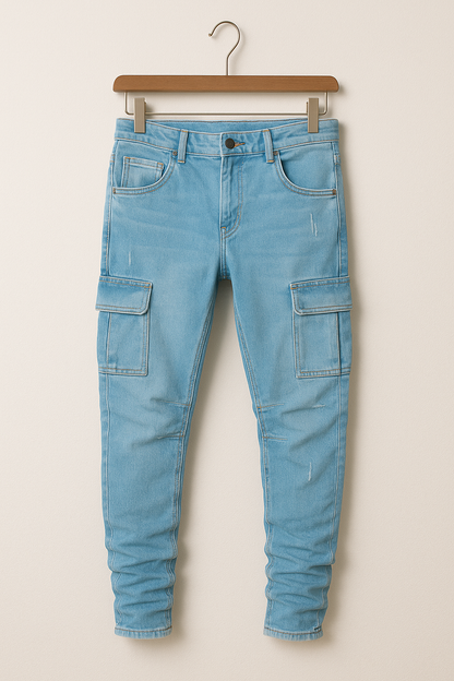Jean slim stretch homme avec poches