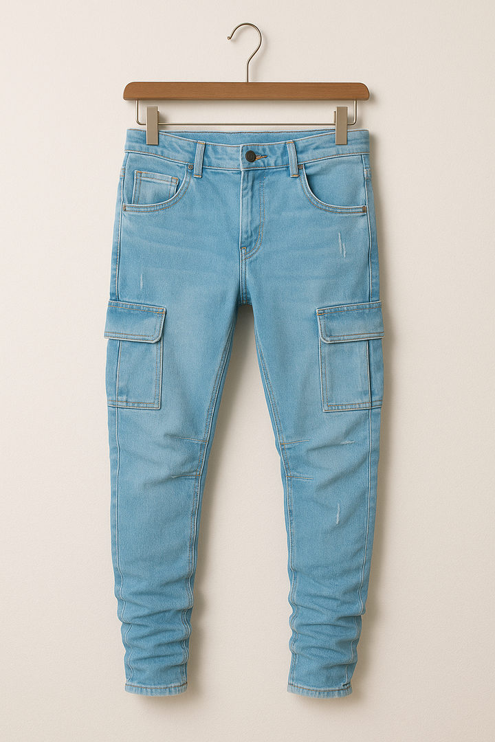 Jean slim stretch homme avec poches