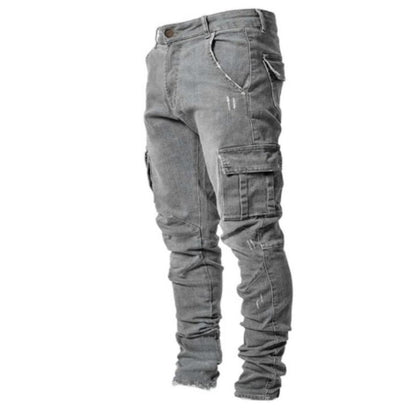 Jean cargo pour hommes Robuste Confortable