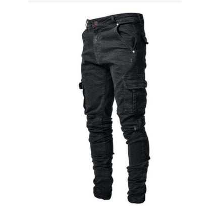 Jean cargo pour hommes Robuste Confortable