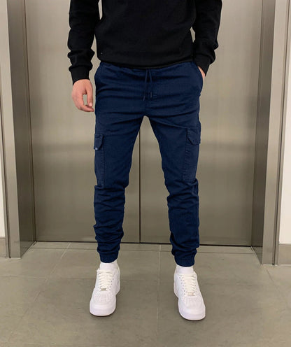 Pantalon de jogging slim cargo homme