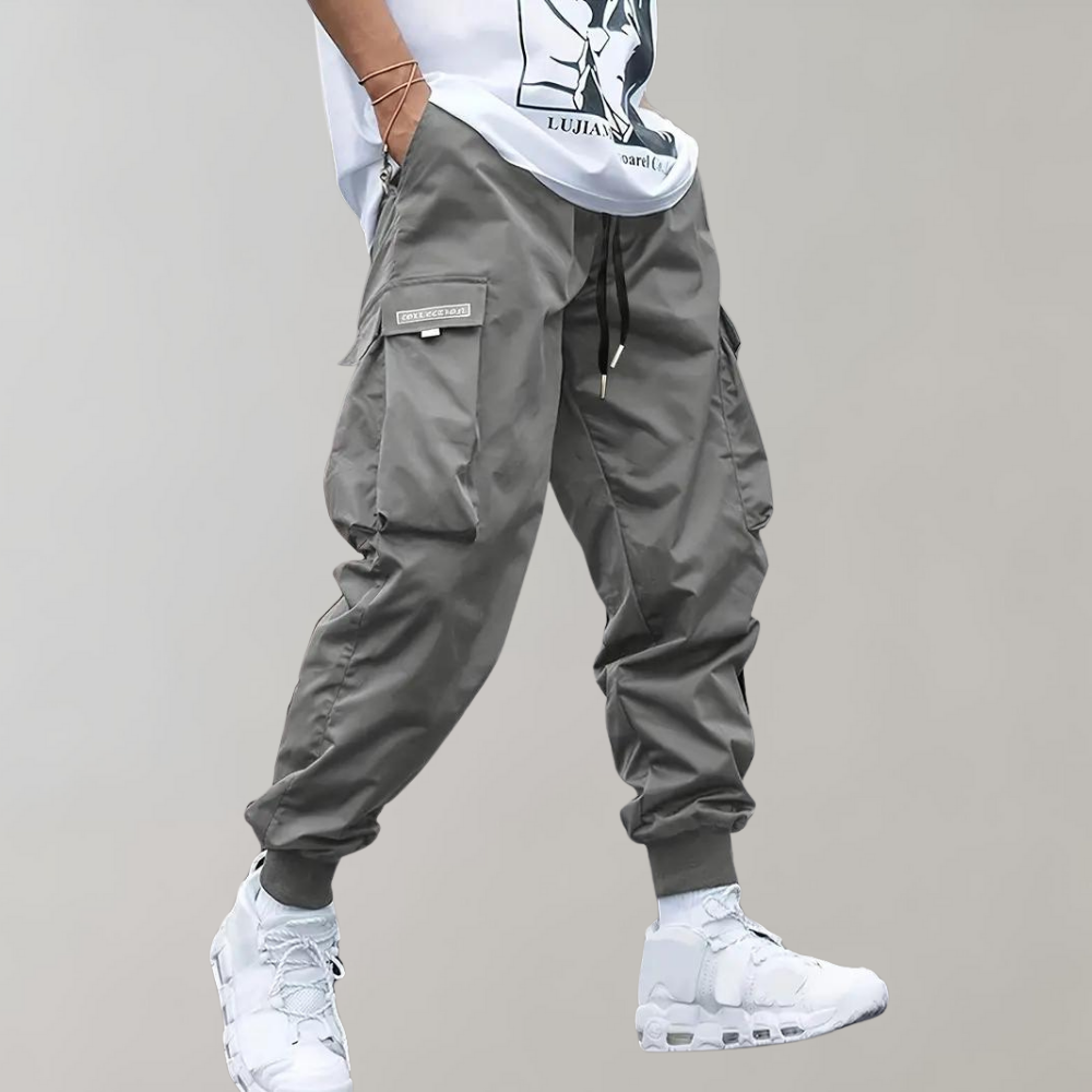 Pantalons cargo confortables pour hommes Élastiqués