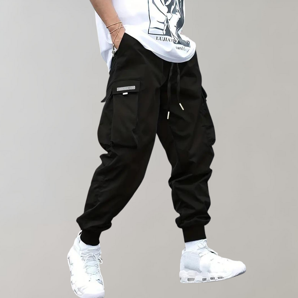 Pantalons cargo confortables pour hommes Élastiqués