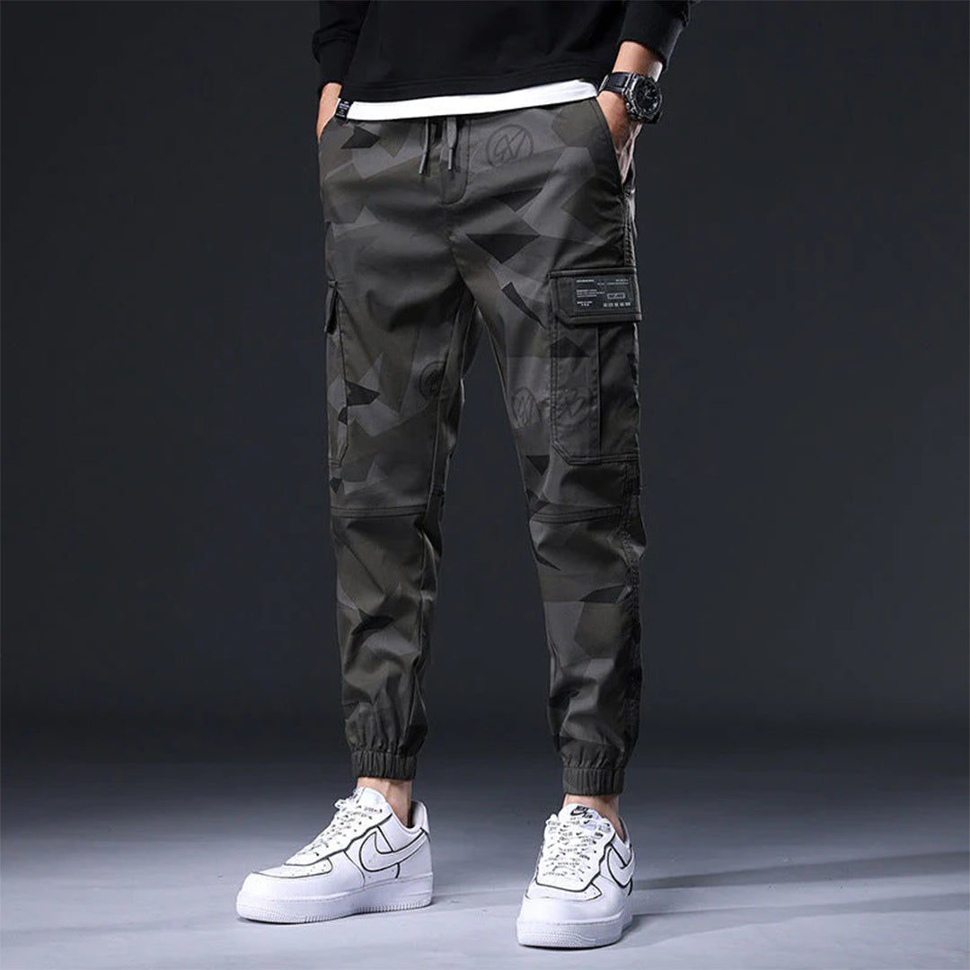 Pantalon de jogging skinny camouflage pour homme