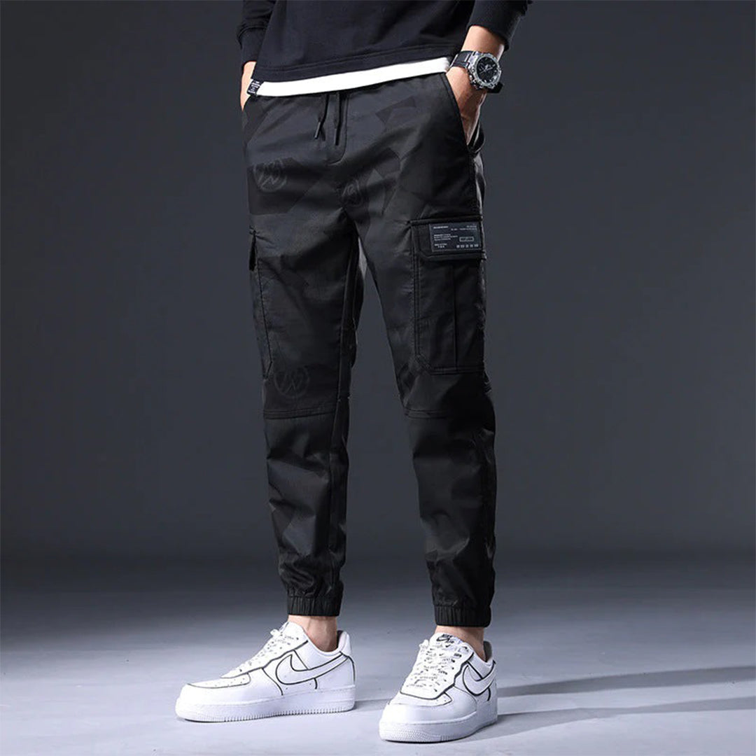 Pantalon de jogging skinny camouflage pour homme