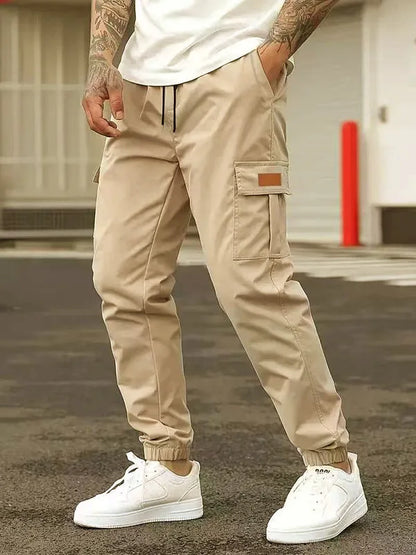 Pantalon cargo confortable pour hommeCoupe décontractée
