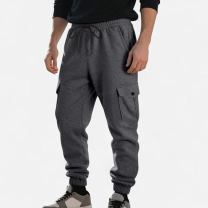 Pantalon cargo confortable pour homme avec cordon de serrage