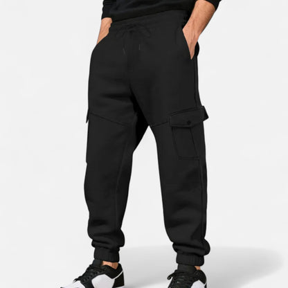 Pantalon cargo confortable pour homme avec cordon de serrage