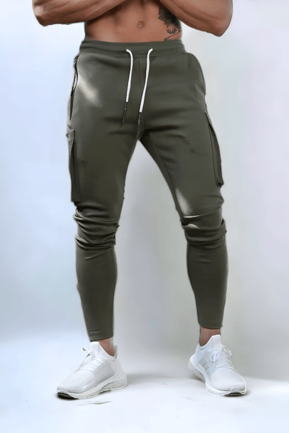 Pantalon de jogging cargo sportif et confortable pour homme