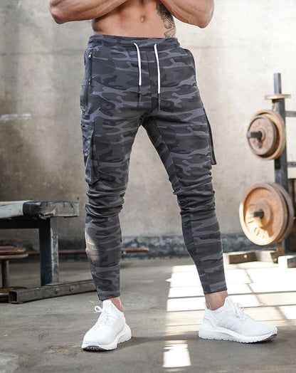 Pantalons de jogging homme slim fit élastiqués