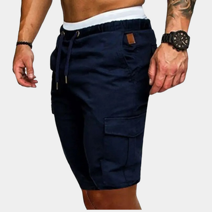Short cargo long pour homme, confortable, été