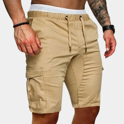 Short cargo long pour homme, confortable, été