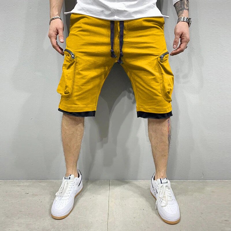 Shorts amples et confortables pour homme avec cordon de serrage