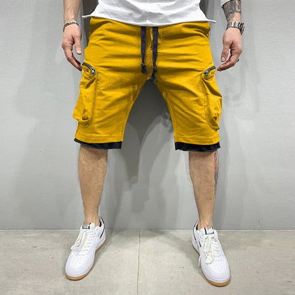 Shorts amples et confortables pour homme avec cordon de serrage