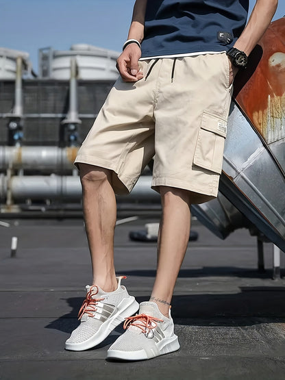Short pour homme confortable Coupe ample Cordon de serrage
