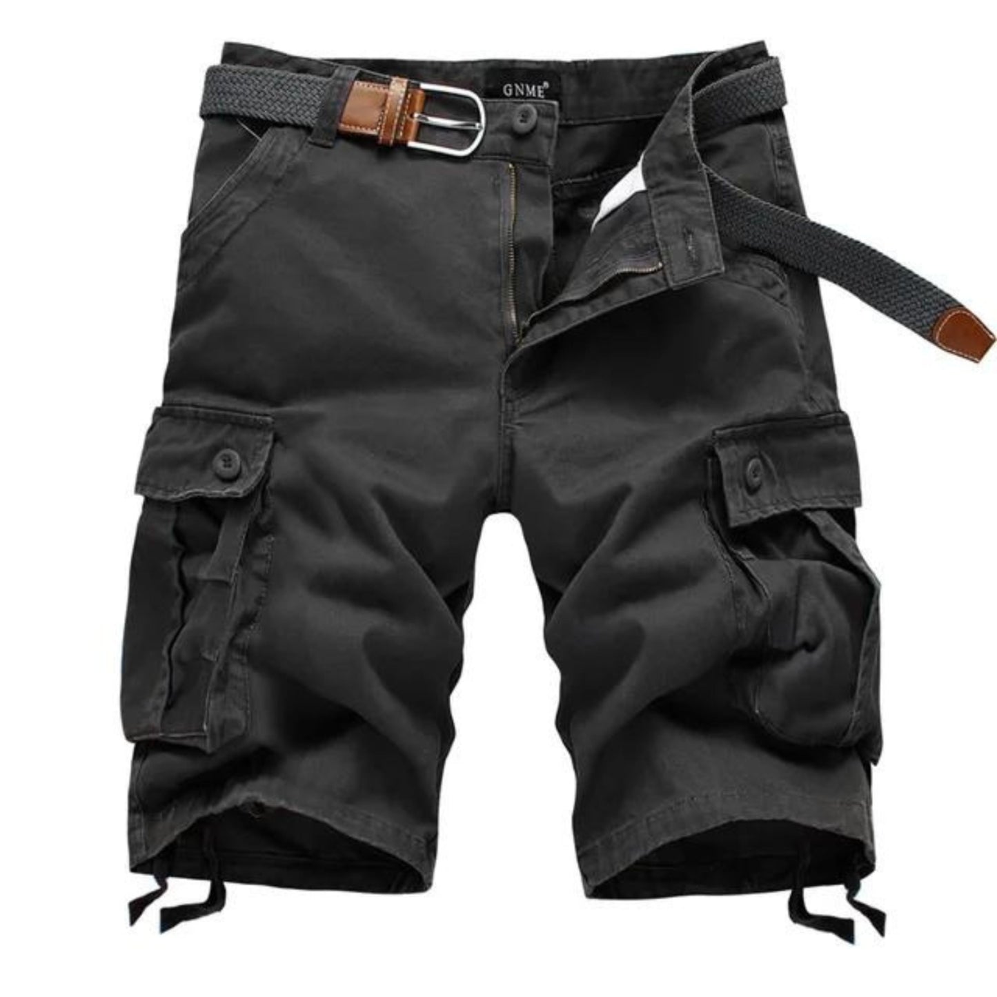 Shorts confortables pour hommes avec ceinture et poches