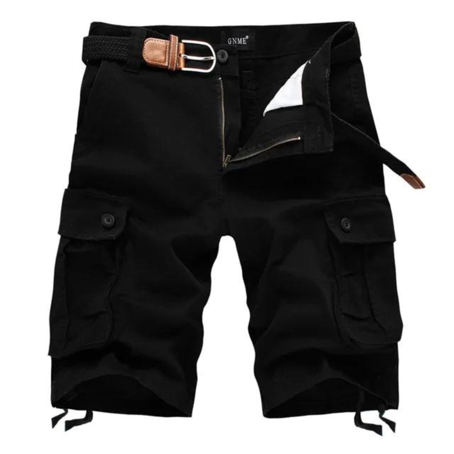 Shorts confortables pour hommes avec ceinture et poches