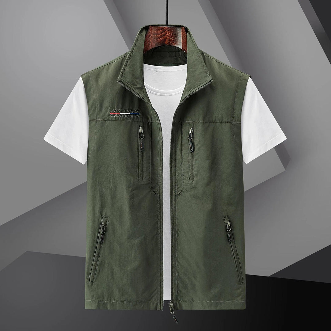 Gilet tactique homme protection fonctionnelle extérieur été