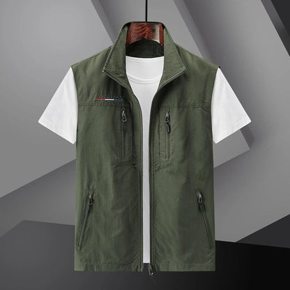 Gilet tactique homme protection fonctionnelle extérieur été