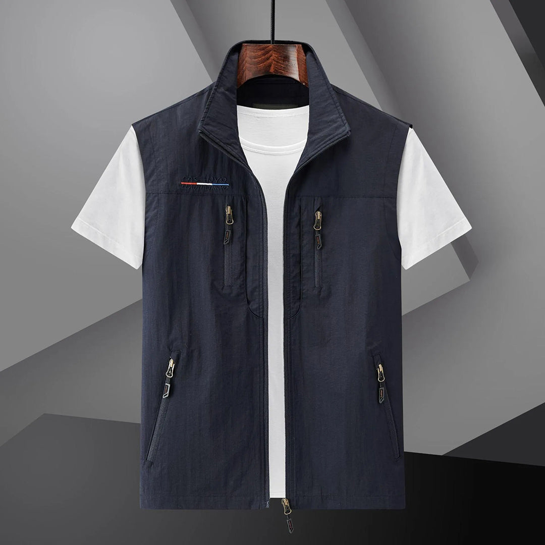 Gilet tactique homme protection fonctionnelle extérieur été