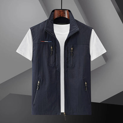 Gilet tactique homme protection fonctionnelle extérieur été