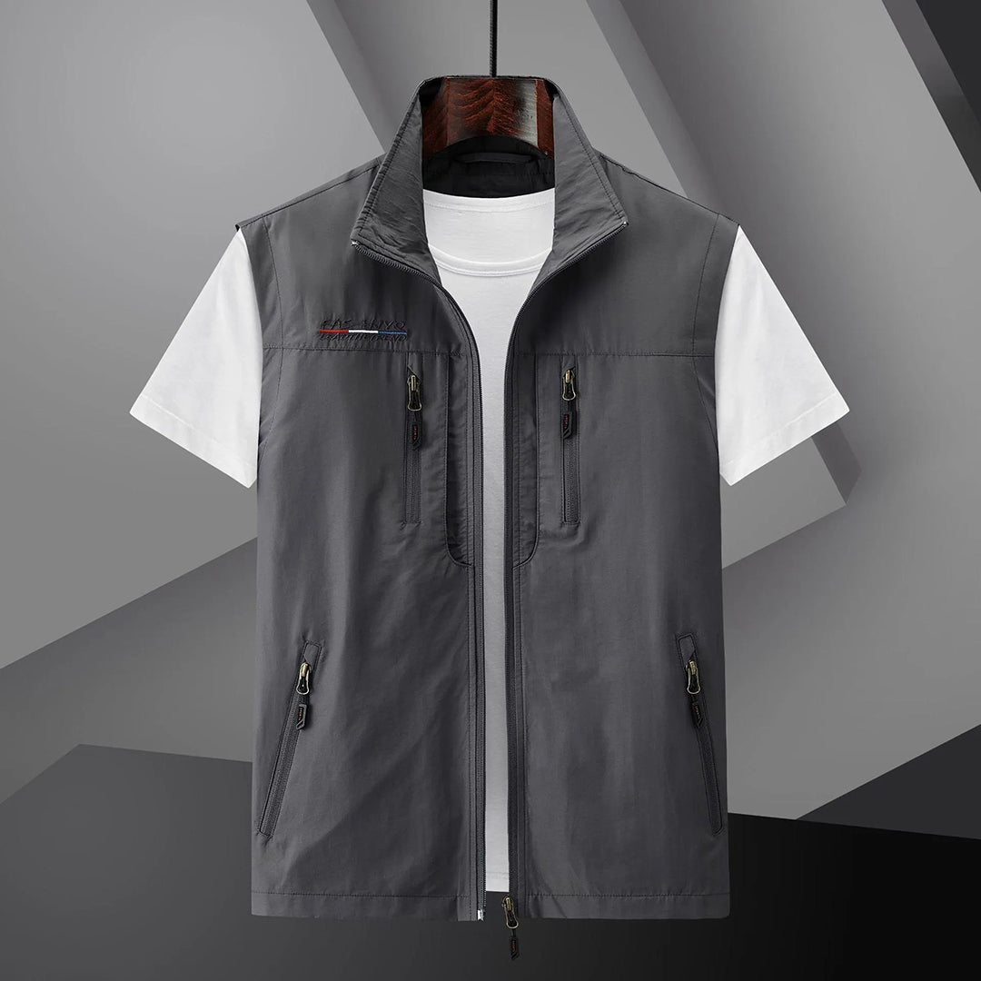 Gilet tactique homme protection fonctionnelle extérieur été