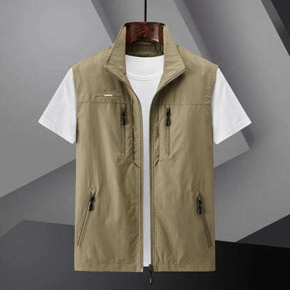 Gilet tactique homme protection fonctionnelle extérieur été