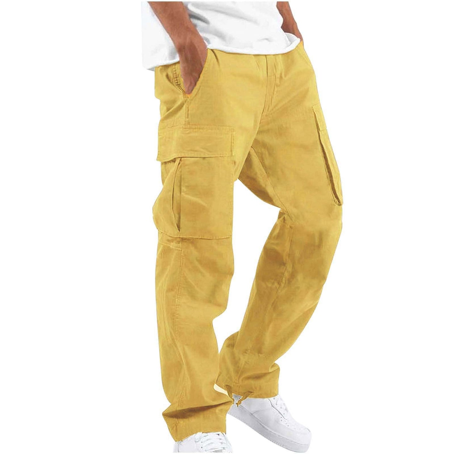 Pantalon cargo ample confortable pour homme