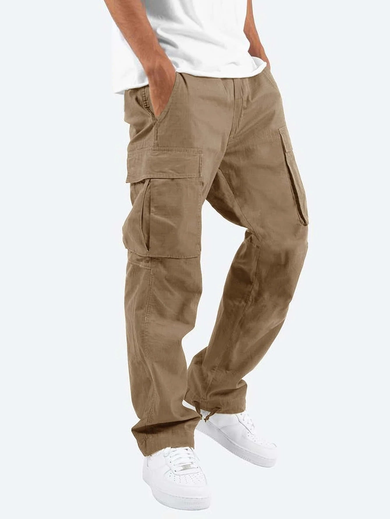 Pantalon cargo ample confortable pour homme