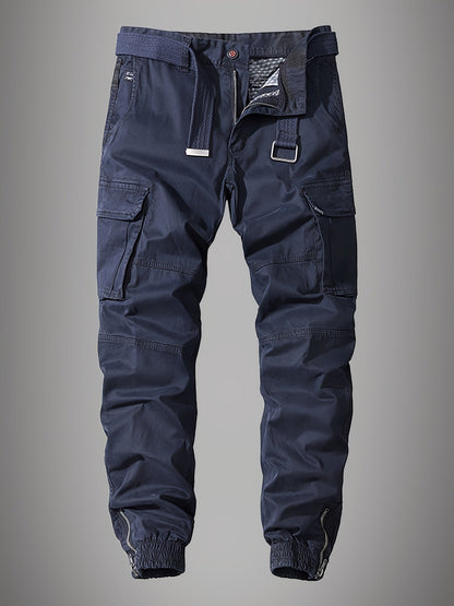 Pantalon cargo confortable pour homme avec élastique à la taille
