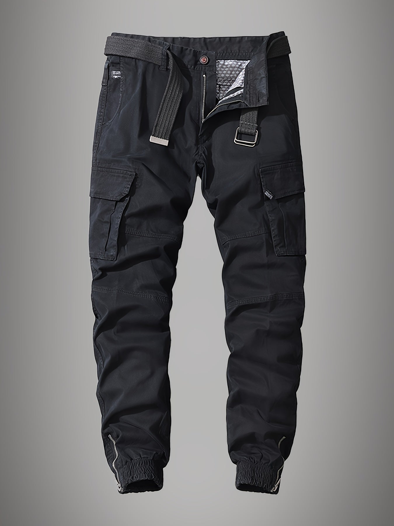 Pantalon cargo confortable pour homme avec élastique à la taille
