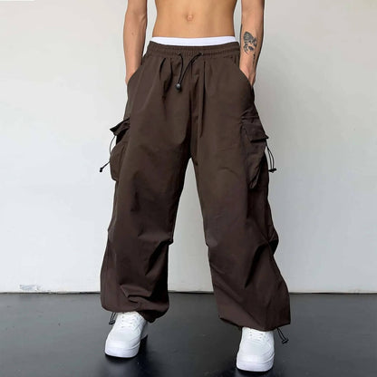 Pantalon cargo confortable pour homme coupe décontractée