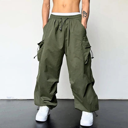 Pantalon cargo confortable pour homme coupe décontractée