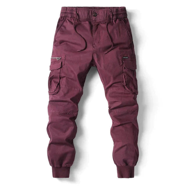 Pantalons de jogging confortables et élastiques pour hommes