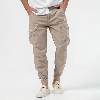 Pantalon Cargo Confortable Pour Homme Avec De Nombreuses Poches