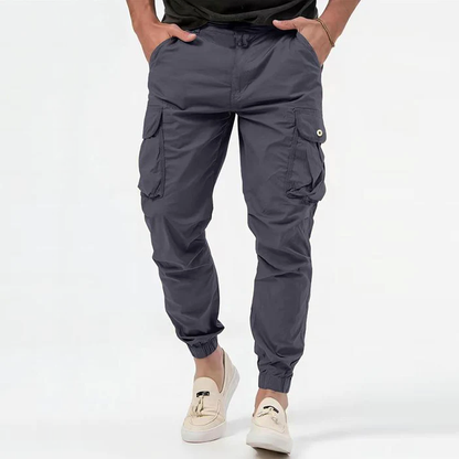Pantalon Cargo Confortable Pour Homme Avec De Nombreuses Poches