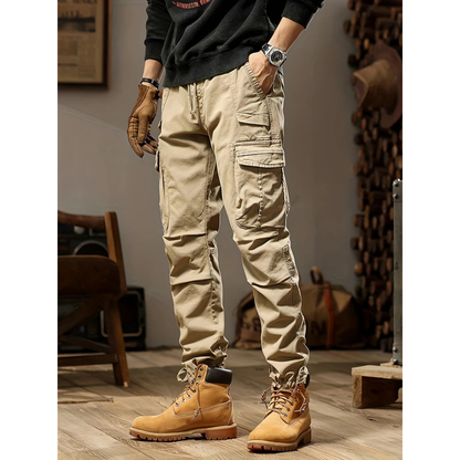 Pantalons droits pratiques pour hommes