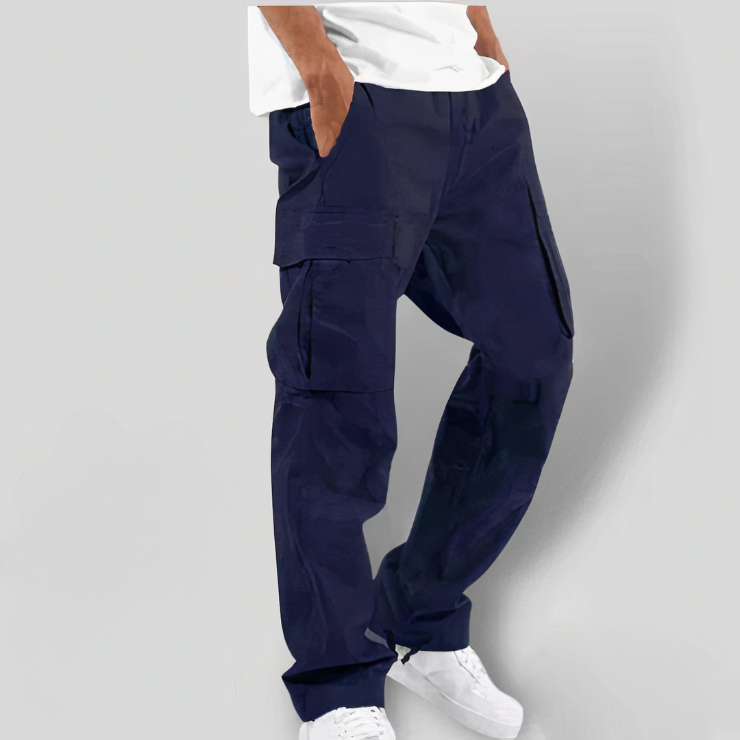 Pantalons amples pour hommes avec poches