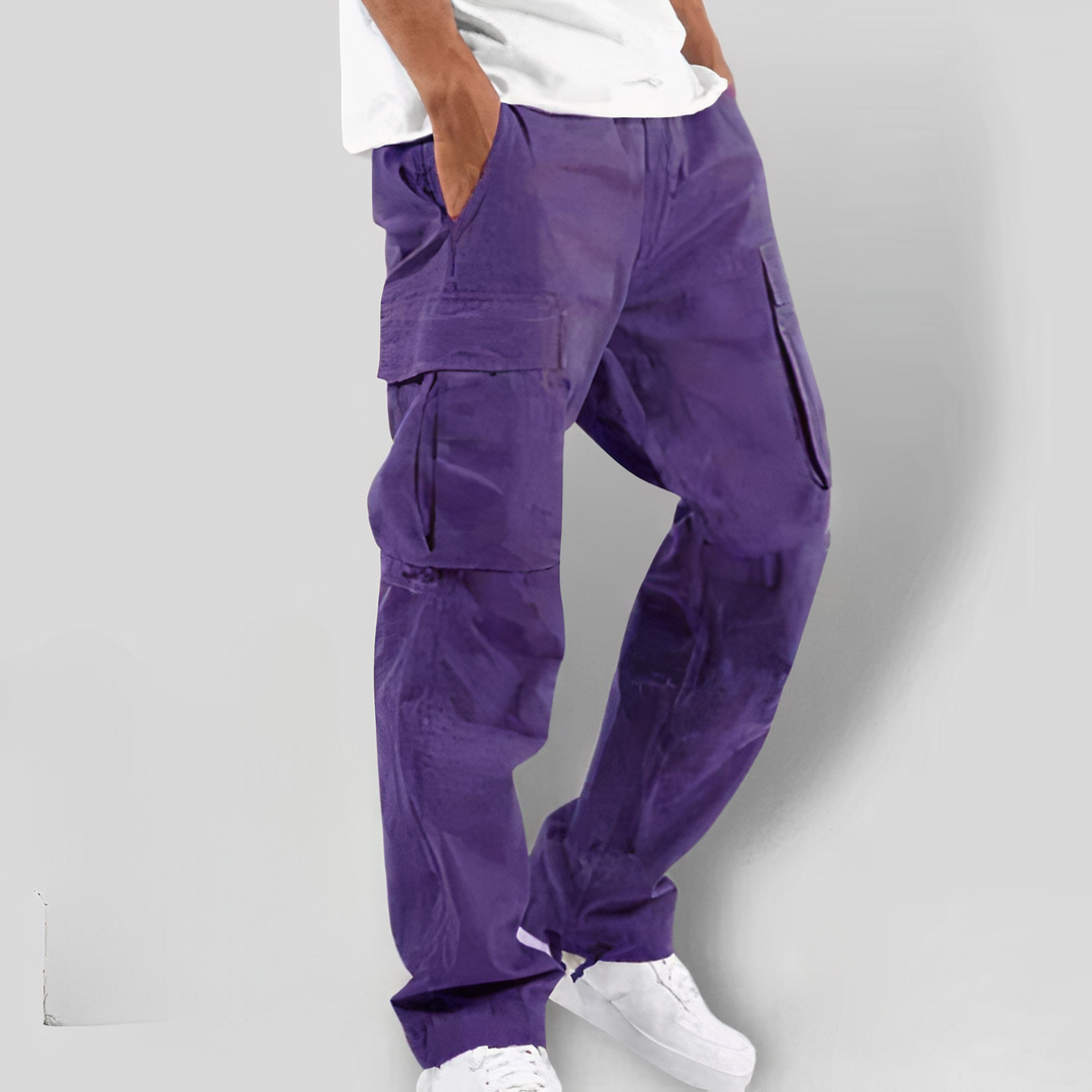 Pantalons amples pour hommes avec poches