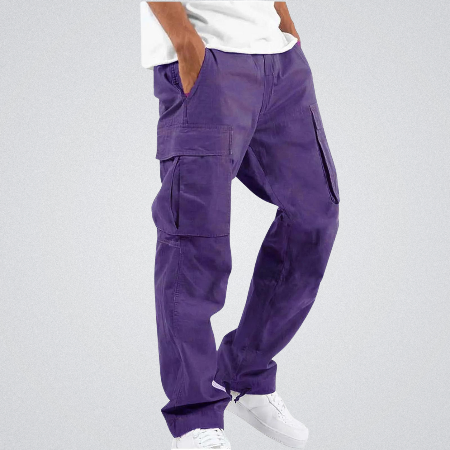 Pantalons confortables pour hommes Grandes poches