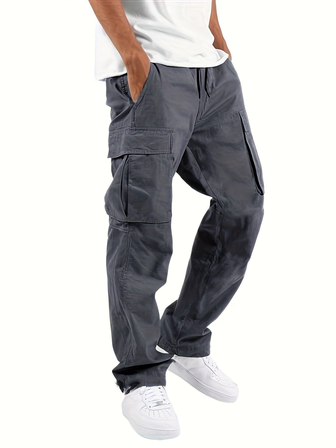 Pantalon cargo homme Coupe décontractée confortable