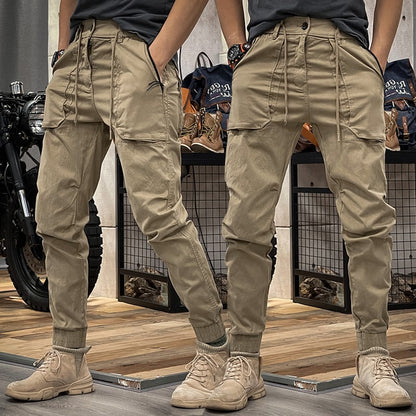 Pantalon de jogging cargo stretch confortable pour homme