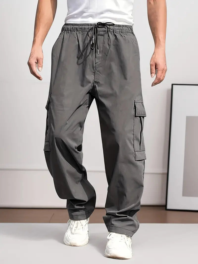 Herren Cargohose Bequem Frühjahr - IdealeKleiden