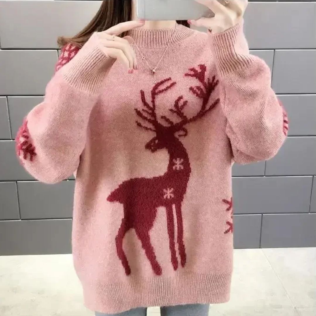 Pull de Noël Femme Festif Chaud