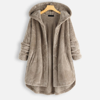 Grande veste pour femme à capuche oversize Arabella