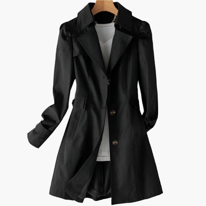Trench-coat classique long pour femme