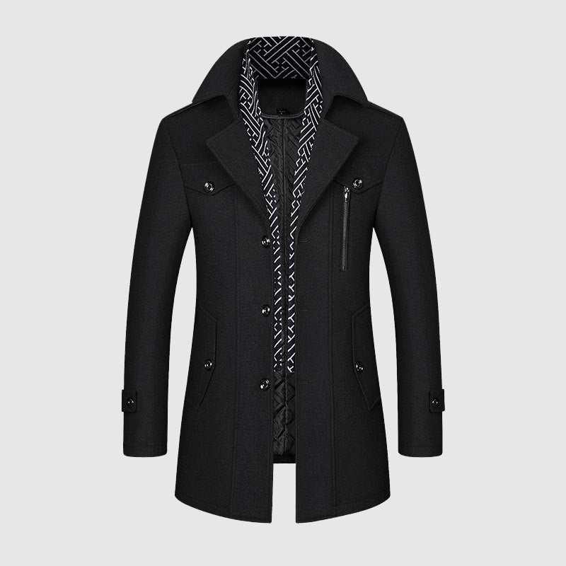 Manteau en laine élégant pour femme