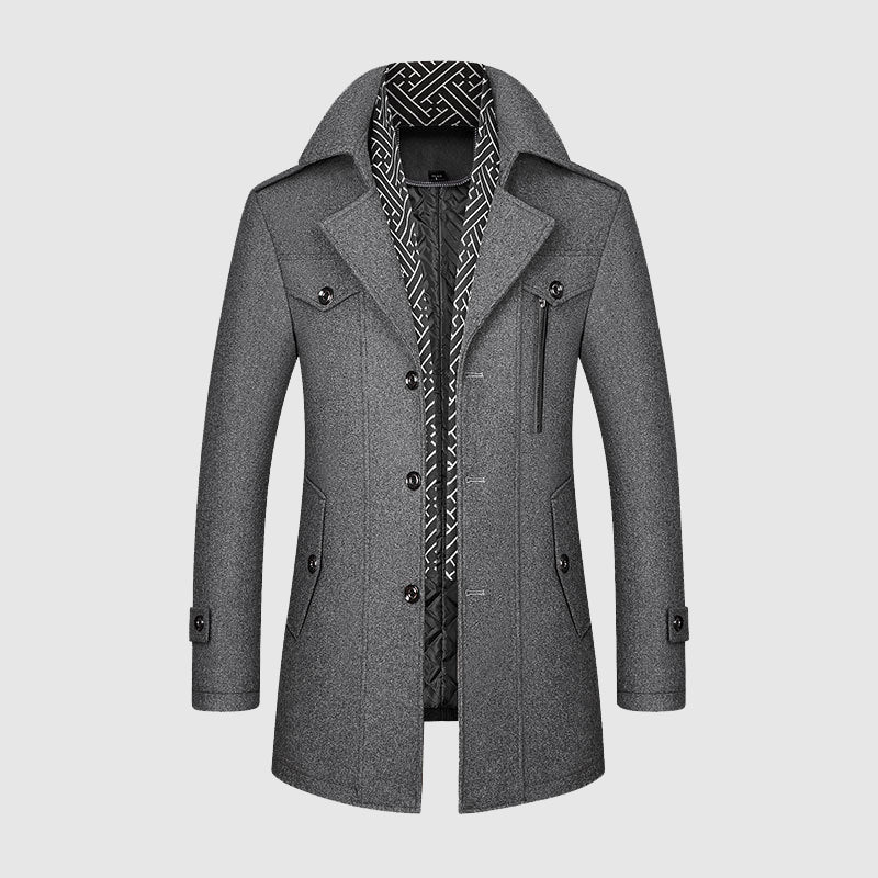 Manteau en laine élégant pour femme