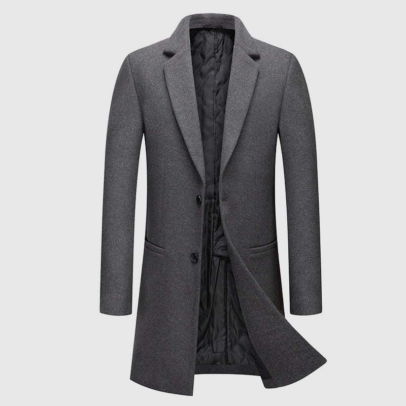 Élégant manteau de laine Morrison style Prague